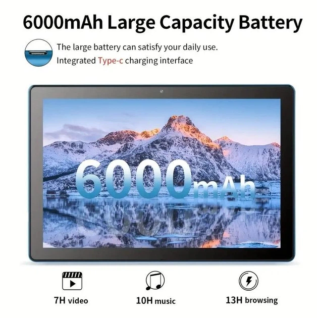 Планшет VASOUN M10 Pro 64GB/6GB 6000mAh - изображение 7