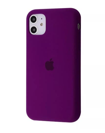 Чехол Premium Silicone Case Full для iPhone 11 purple - Фото 1 Чехол Premium Silicone Case Full для iPhone 11 purple - изображение 1