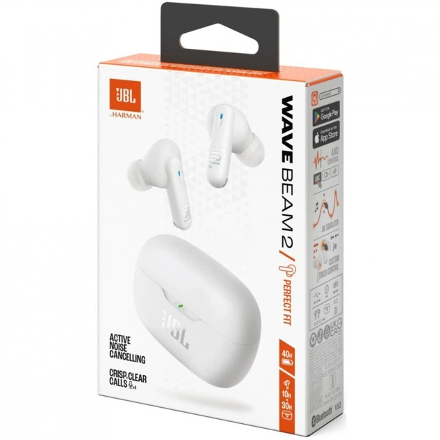 Навушники JBL Wave Beam 2 White (JBLWBEAM2WHT) - зображення 11