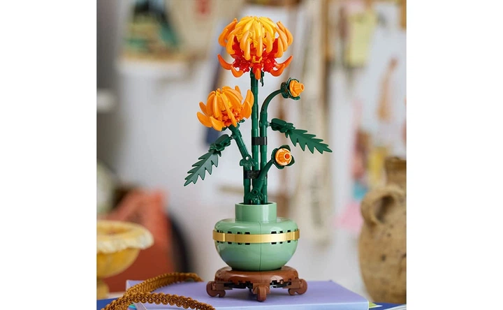 Конструктор Lego Icons Botanicals Хризантема, 278 деталей 10368 - Фото 7 Конструктор Lego Icons Botanicals Хризантема, 278 деталей 10368 - изображение 7