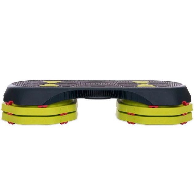 Степ-платформа трехступенчатая MDBuddy для фитнеса и аэробики 108x42x10-20 см - изображение 3