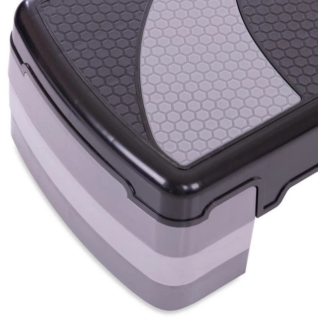 Степ-платформа для фитнеса и аэробики Zelart трехступенчатая 78x29x10-20 см (3 уровня высоты) - изображение 8
