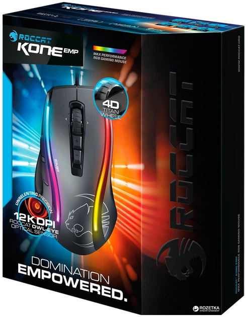 Мышь Roccat Kone EMP USB Black (ROC-11-812) – фото, отзывы