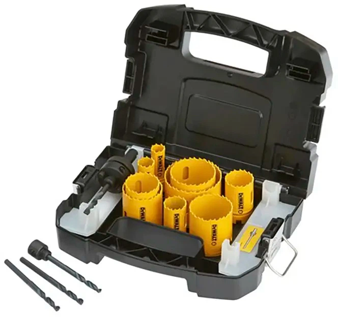 Набор коронок-цифенборов DeWALT DT90350 - Фото 2 Набор коронок-цифенборов DeWALT DT90350 - изображение 2