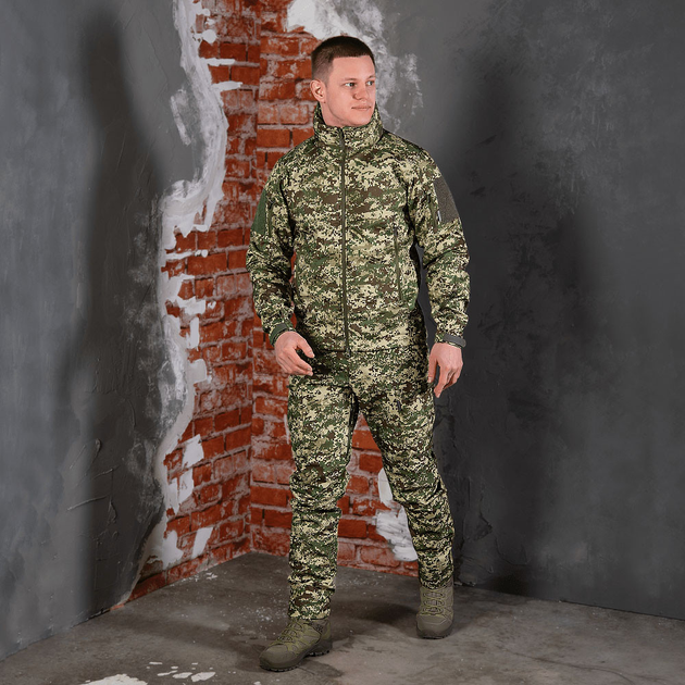 Костюм Camotec Phantom Куртка + Брюки с вентиляционными зонами хищник НГУ размер 2XL - изображение 2