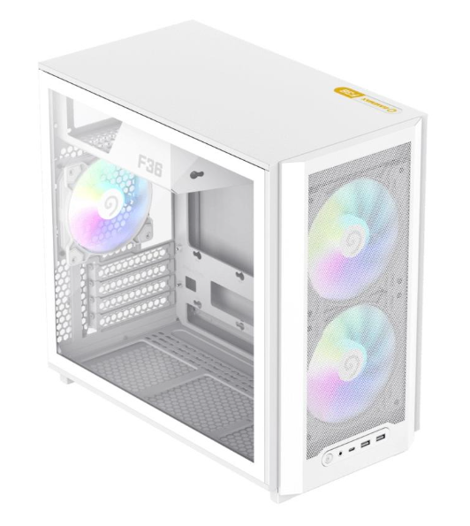Корпус GameMax F36 WH White with window - зображення 5