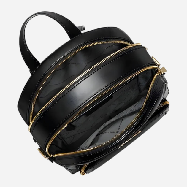 Plecak damski skórzany 7.5L Michael Kors 35S2S8TB2L-001 Czarny (196163108780) - obraz 3