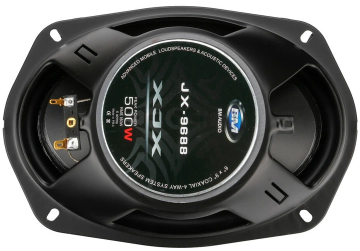 Автомобильные колонки 6x9 BOSCHMANN BM Audio JX-9688 500W 4х полосные - изображение 6