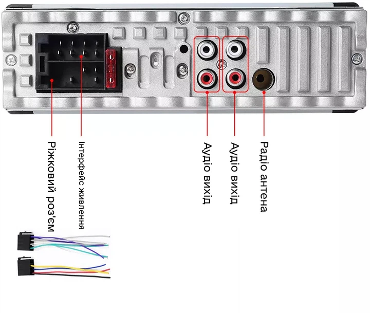 Автомагнитола JSD 530 с Bluetooth AUX и USB 1 din 50 Вт х4 (JSD-530) - изображение 9