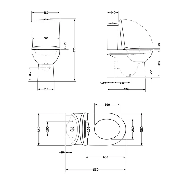 Унитаз напольный Qtap Robin Ultra Quiet безободковый с сиденьем Soft-Close MATT BLACK QT13226083AMB - Фото 2 Унитаз напольный Qtap Robin Ultra Quiet безободковый с сиденьем Soft-Close MATT BLACK QT13226083AMB - изображение 2