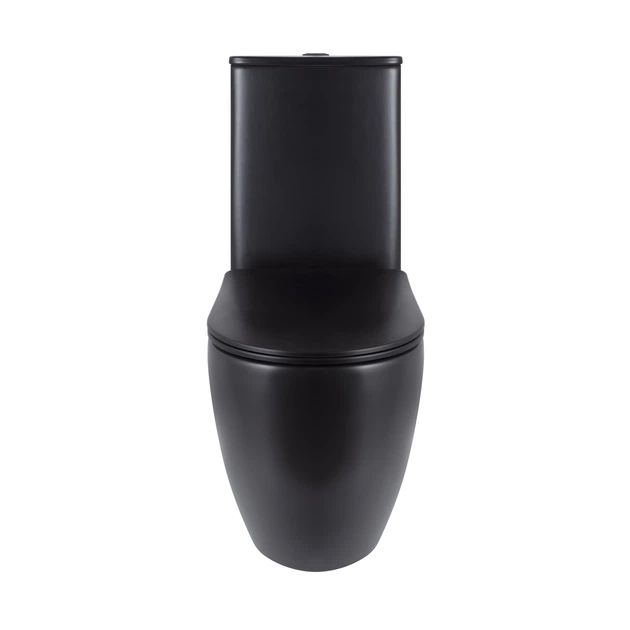 Унітаз підлоговий Qtap Robin Ultra Quiet Soft-close MATT BLACK QT13226083 - Фото 3 Унітаз підлоговий Qtap Robin Ultra Quiet Soft-close MATT BLACK QT13226083 - зображення 3