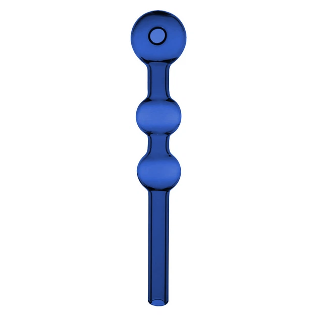 Курительная Стеклянная Трубка Выпариватель "Three Balls Blue" - Фото 1 Курительная Стеклянная Трубка Выпариватель "Three Balls Blue" - изображение 1