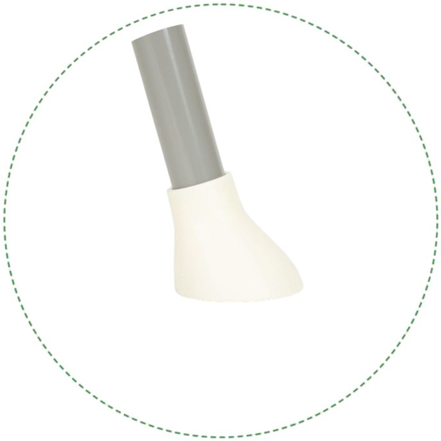 Стілець для годування EcoToys 2в1 White (5903769979936) - зображення 10