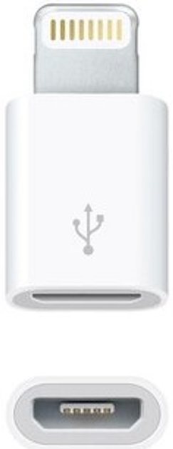 Адаптер WG micro-USB - Lightning White (8591194074103) - зображення 2