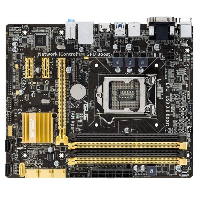 Материнська плата ASUS B85M-G Socket 1150 Intel B85 OEM Bulk - Фото 1 Материнська плата ASUS B85M-G Socket 1150 Intel B85 OEM Bulk - изображение 1