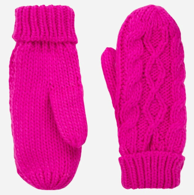 Рукавиці жіночі в'язані Art Of Polo rk13140-27 One size Фуксія (5905602914418) - зображення 1