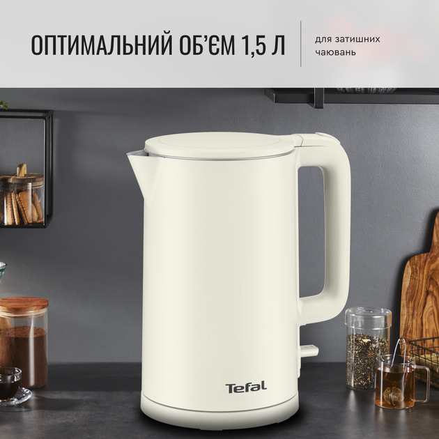 Электрочайник Tefal Thermo Protect KO140AE0 ivory - изображение 4