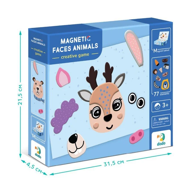 Гра на магнітах "Магнітні мордочки" DoDo Toys 200209 - изображение 5