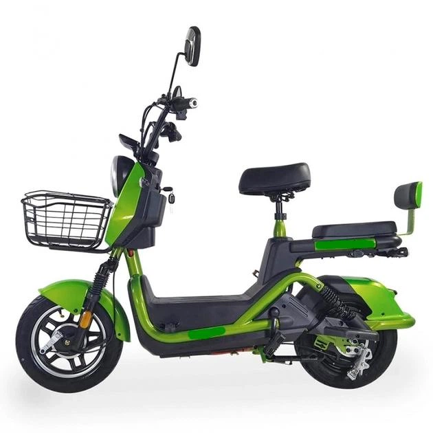 Электроскутер Двухместный Crosser CR2 (800W, 60V, 24ah графеновые АБК) Зеленый - изображение 2