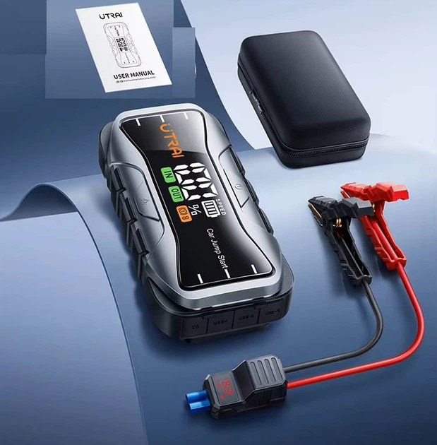 Бустер (пусковое устройство) UTRAI JStar 10 6000A 12V 27000 mAh (1319) - изображение 2