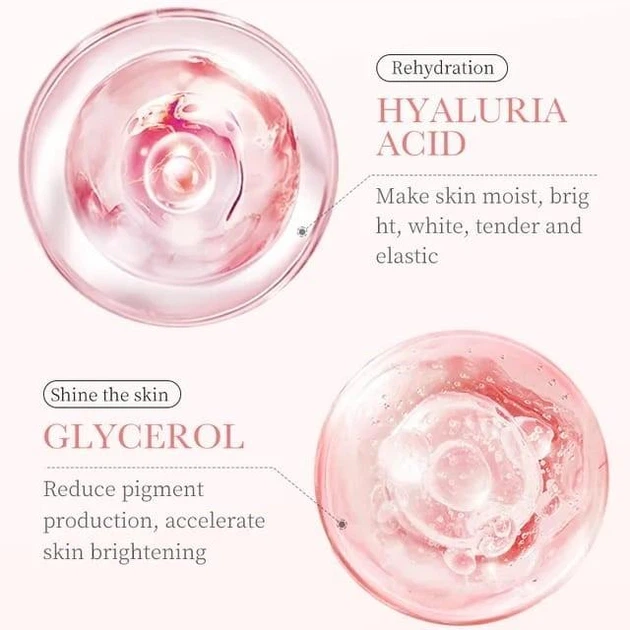 Пенка для умывания с экстрактом розы и гиалуроновой кислотой Bioaqua Rose Hyaluronic Acid Cleanser 100 г - изображение 6