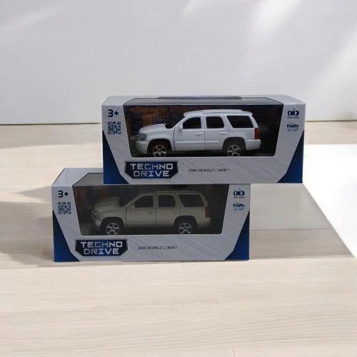Машинка металева - CHEVROLET TAHOE 2008 (серый) (TS01091996255689) - изображение 4