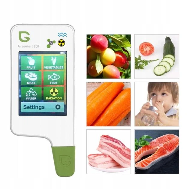 Нитратомер Greentest ECO 6 T, экотестер пищевых нитратов с дозиметром и анализом воды, нитрат тестер, акватестер измеритель качества жесткости воды (ECO6) - изображение 2