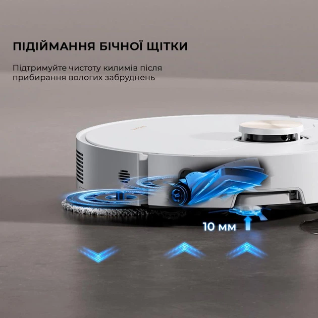 Робот-пилосос Dreame X40 Ultra Complete White - Фото 3 Робот-пилосос Dreame X40 Ultra Complete White - изображение 3