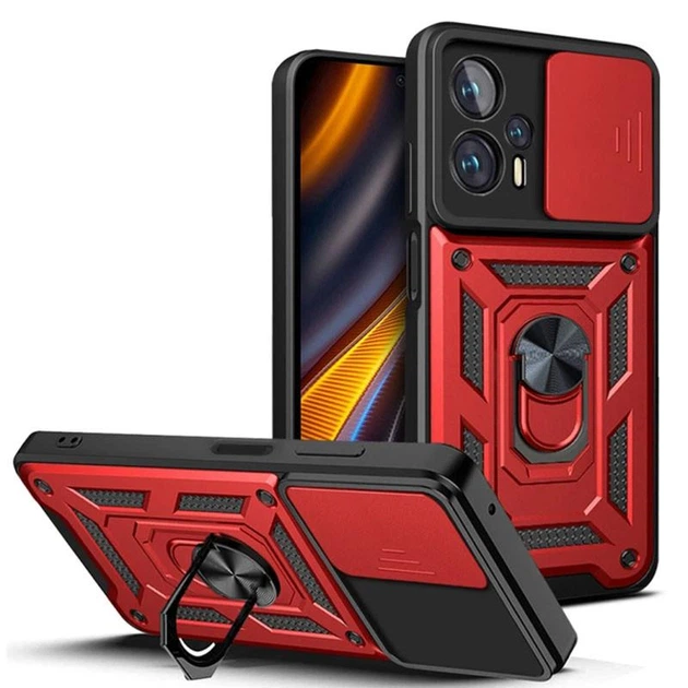 Чохол захисний Armor для Poco X4 GT Red - Фото 1 Чохол захисний Armor для Poco X4 GT Red - зображення 1