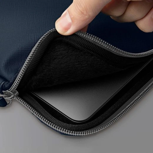 Чехол-папка Laut Prestige Sleeve Blue для MacBook Pro 16” M5 | M4 | M3 | M2 | M1 (2021-2026) (L_MB16_PRE_BL) - изображение 4