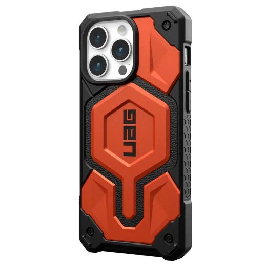 Противоударный чехол UAG Monarch Pro with MagSafe Rust для iPhone 15 Pro Max (114222119191) - Фото 2 Противоударный чехол UAG Monarch Pro with MagSafe Rust для iPhone 15 Pro Max (114222119191) - изображение 2