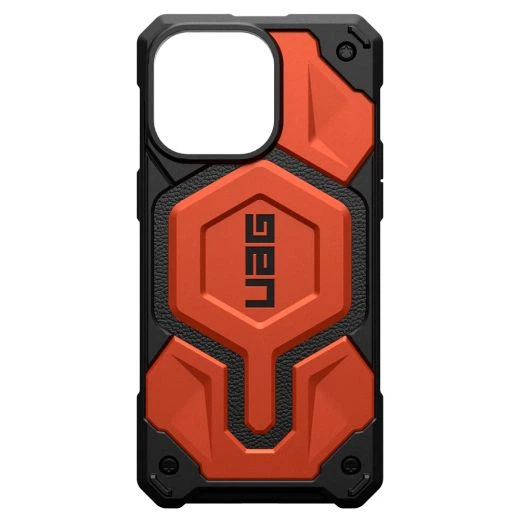 Противоударный чехол UAG Monarch Pro with MagSafe Rust для iPhone 15 Pro Max (114222119191) - Фото 6 Противоударный чехол UAG Monarch Pro with MagSafe Rust для iPhone 15 Pro Max (114222119191) - изображение 6
