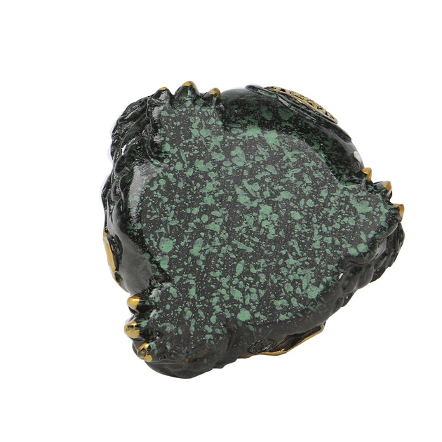 Фігурка для чайної церемонії Lesko ZBY-2407302 Жаба Green з монеткою, що змінює колір від гарячої води. - Фото 5 Фігурка для чайної церемонії Lesko ZBY-2407302 Жаба Green з монеткою, що змінює колір від гарячої води. - зображення 5