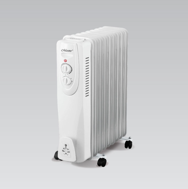 Обогреватель масляный Maestro MR-950-9 (MR-950-9) белый - изображение 3