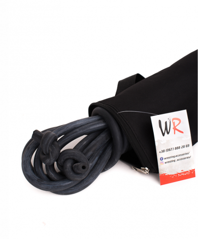 Борцовский жгут WR 12 мм (B-002) Black - Фото 2 Борцовский жгут WR 12 мм (B-002) Black - изображение 2