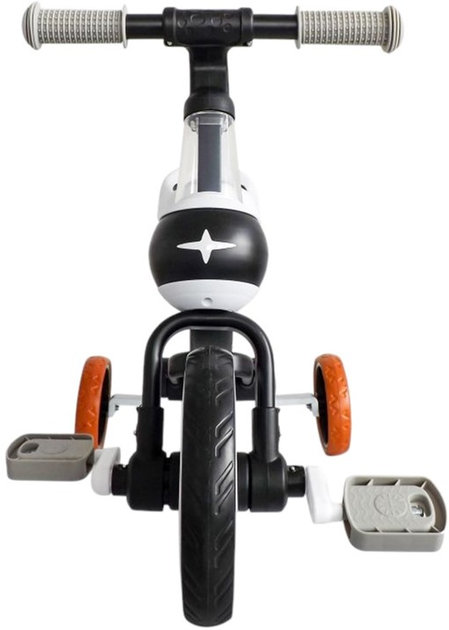 Біговел EcoToys педалі бічні колеса 4в1 LC-V1311 Black (5903089068259) - зображення 3