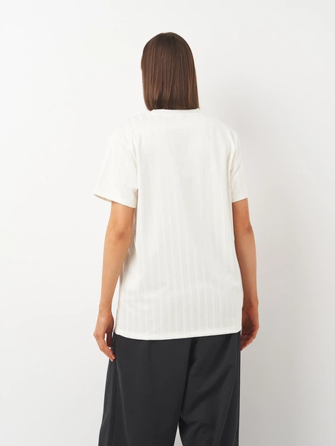 Футболка оверсайз длинная женская Adidas Originals Graphic Bf Tee JC7700 M Owhite (4067891560309) - изображение 2