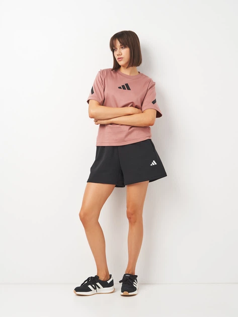 Футболка хлопковая женская Adidas W Z.N.E. Tee JC9311 XS Warcla (4067902942759) - Фото 3 Футболка хлопковая женская Adidas W Z.N.E. Tee JC9311 XS Warcla (4067902942759) - изображение 3