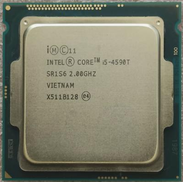 Процесор Intel Core i5-4590T 2.00GHz/6MB/5GT/s (SR1S6) s1150, tray - зображення 1