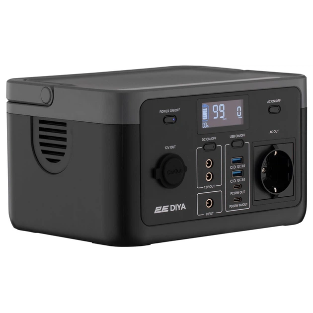 Портативна зарядна станція 2Е Diya 300W, 320Wh (2E-PPS03032