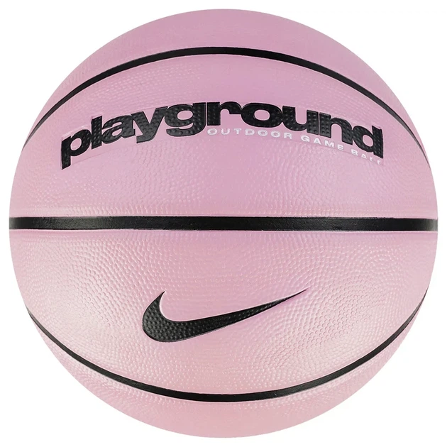 Мяч баскетбольный Nike Everyday Playground 8P Graphic р. 6 (N.100.4371.678.06) Pink Rise/Black/Black/Black - изображение 2