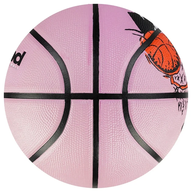 Мяч баскетбольный Nike Everyday Playground 8P Graphic р. 6 (N.100.4371.678.06) Pink Rise/Black/Black/Black - изображение 3