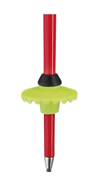 Палиці для гірських лиж для підлітків Leki WCR LITE SL 3D 105см Fluorescent red/black/neon yellow (65065851-WRH) - изображение 5