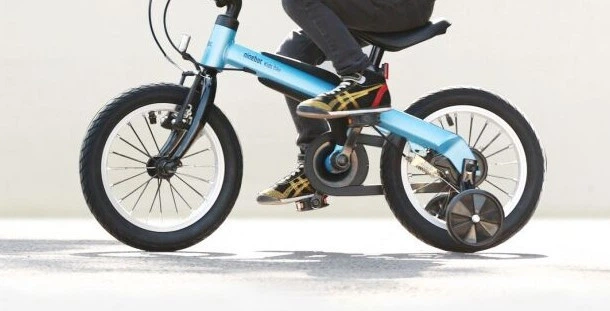 Велосипед Ninebot Kids Bike 14'' для мальчиков голубой - изображение 2