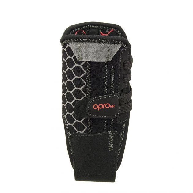 Фиксатор голеностопа со стабилизатором OPROtec Ankle Support With Gripper (TEC5741) Black р. S - изображение 3