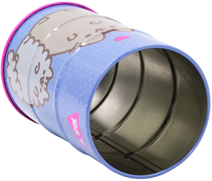 Стакан-подставка бочка YES Pusheen металл Голубая (708377) (5056574447043) - изображение 2