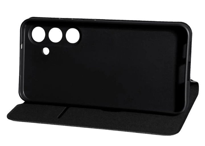 Чехол-книжка Flip Cover Elite на Samsung Galaxy S25 / black - Фото 4 Чехол-книжка Flip Cover Elite на Samsung Galaxy S25 / black - изображение 4