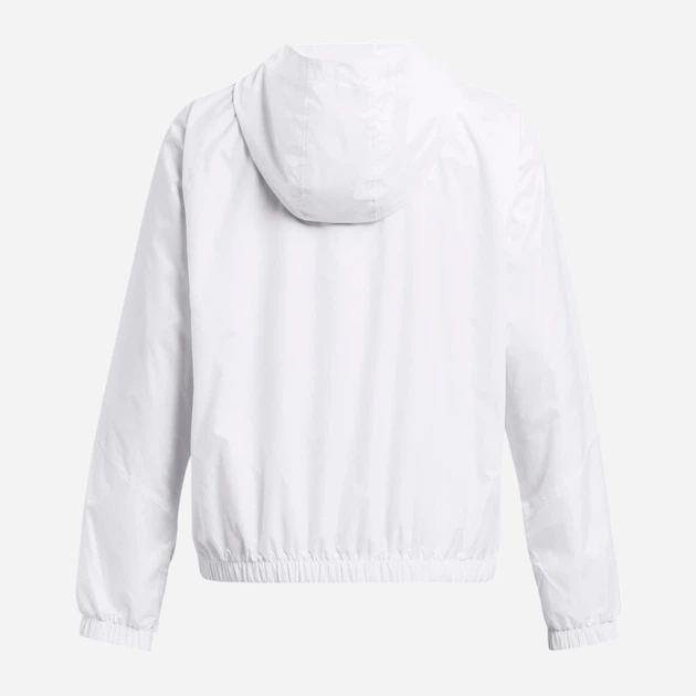 Спортивная ветровка с капюшоном женская Under Armour Ua Rival Sport Windbreak Jkt 1382698-100 S Белая (196885564086) - Фото 5 Спортивная ветровка с капюшоном женская Under Armour Ua Rival Sport Windbreak Jkt 1382698-100 S Белая (196885564086) - изображение 5