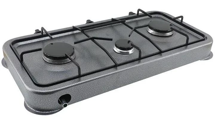 Плита газова настільна Domotec MS-6603 3 конфорки - изображение 2
