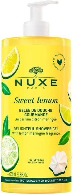 Żel pod prysznic Nuxe Sweet Lemon nawilżający 750 ml (3264680040108) - obraz 1